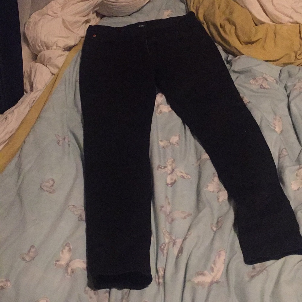 Hudson black skinny jeans